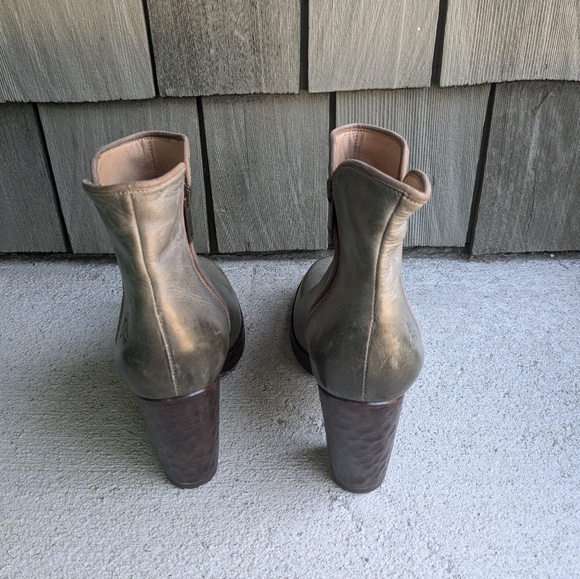 John Fluevog Double Dutch Heal Boots Sz 7.5 - Picture 6 of 12